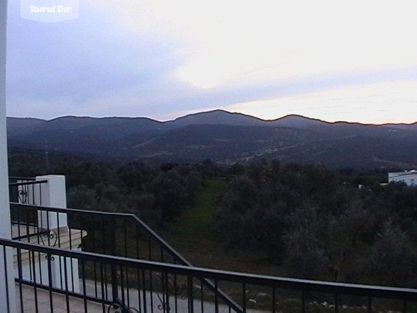 Vistas desde la terraza de la casa rural Casa Rural Calera de Leon Sierra de Tentudia