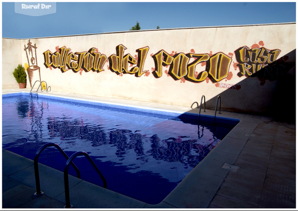 Piscina de la casa rural Callejón del Pozo