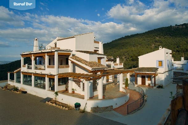 Fachada de la casa rural La Posada del Candil