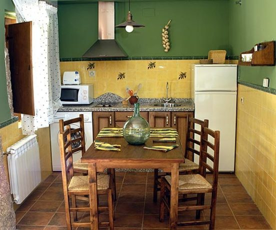 cocina de la casa rural Casa rural acebuche