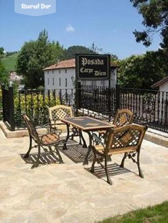 Terraza de la casa rural Posada Carpe Diem