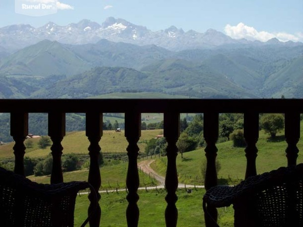 Relax desde terraza Peña Santa de la casa rural Balcón del Marqués  Adults Only