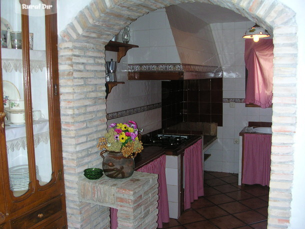 cocina de la casa rural Casas noguericas