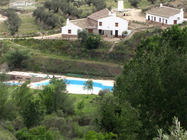 panorámica de la casa rural Cortijo El Plantio