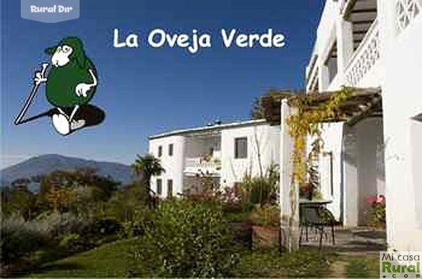 logotipo de la casa rural La Oveja Verde de La Alpujarra