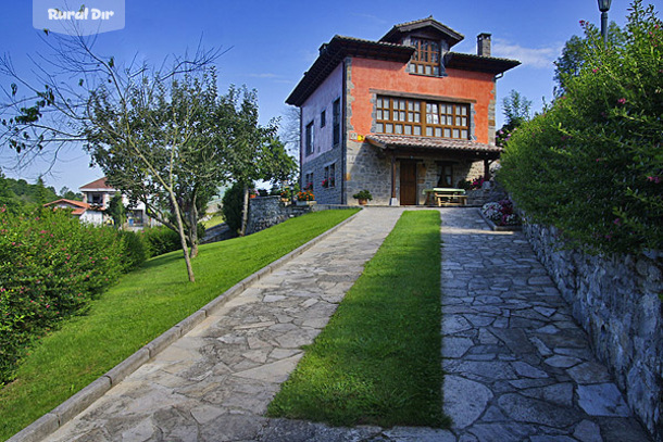 Entrada de la casa rural Aldea de Con