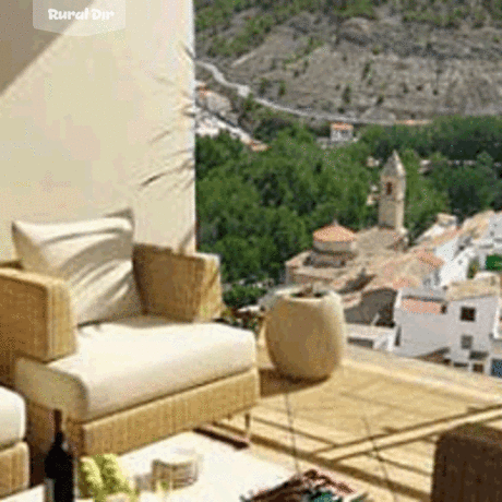 vistas desde el salon de la casa rural Casas Rurales Voladas