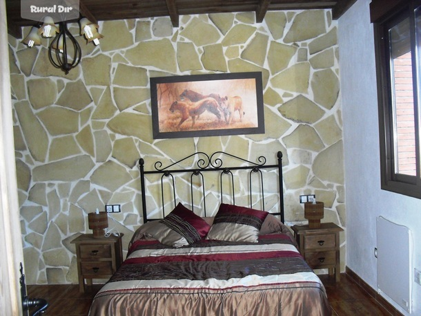 dormitorio de la casa rural Casa Rural La Jirola