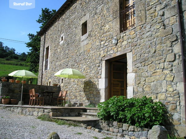 Terraza de la casa rural Las Navedas - Apartamento 1