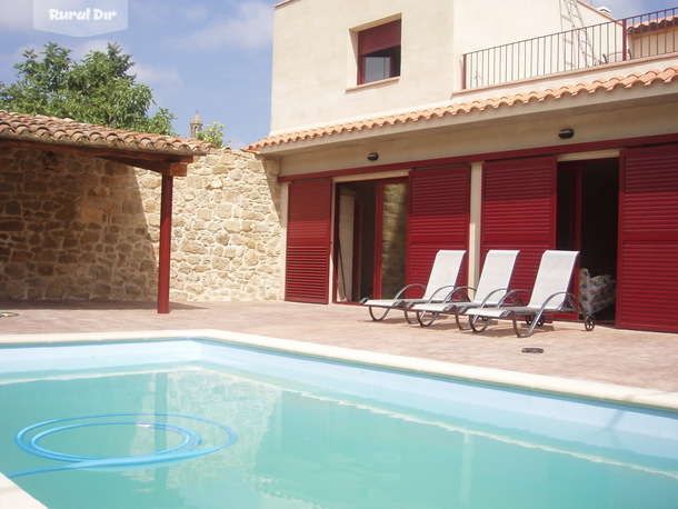 piscina de la casa rural Ca la celia