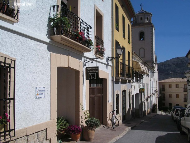 Calle de la Casa La Muntanya de la casa rural Casa La Muntanya