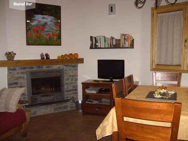 comedor de la casa rural Casa rogel