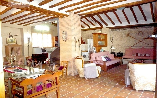 Salón de la casa rural Cortijo Las Gregorias