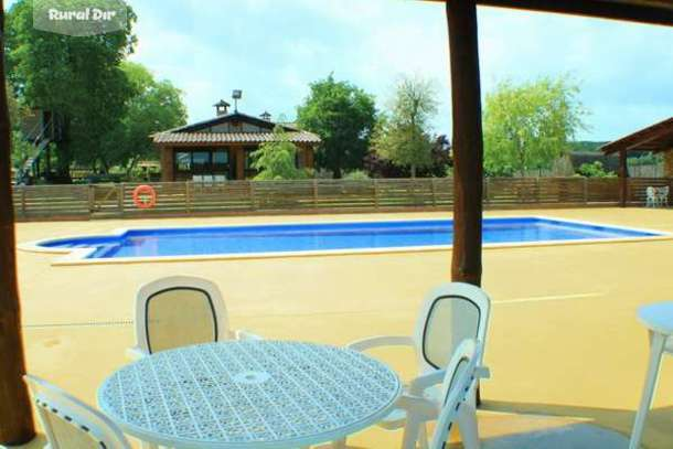 Piscina de la casa rural Ca l'estrada