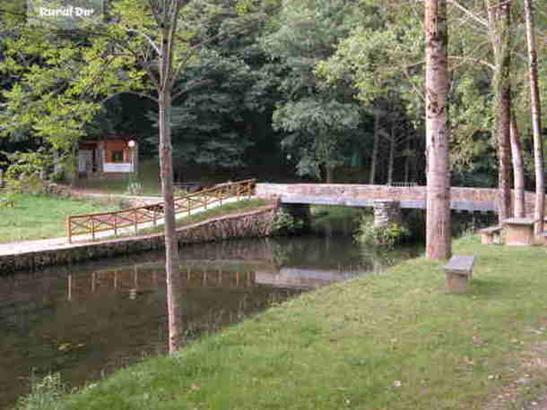 Playa fluvial de la casa rural O Chaleciño