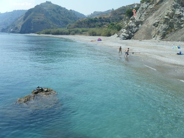 PLAYA EL MOLINO DE PAPEL de la casa rural Malaga