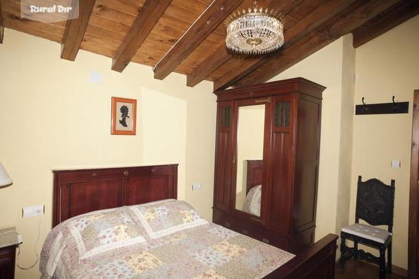 Dormitorio de la casa rural Campero 