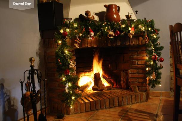 Chimenea de la casa rural Casa de Aldea El Trechal