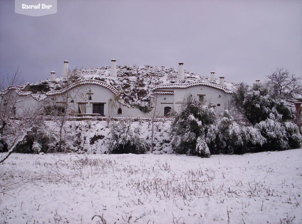 exterior de la casa rural Cuevas la Chumbera