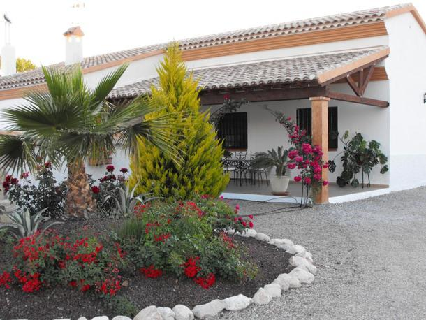 Entrada de la casa rural Cortijo Olivar Alto