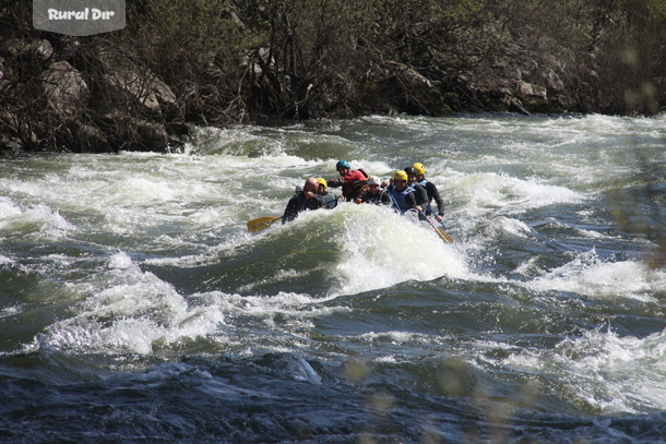 Rafting de la actividad rural Rafting