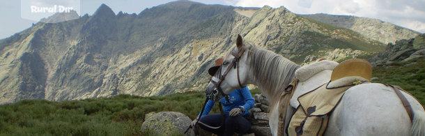 Puerto del Peón, Sierra de Gredos de la actividad rural Rutas y paseos a caballo